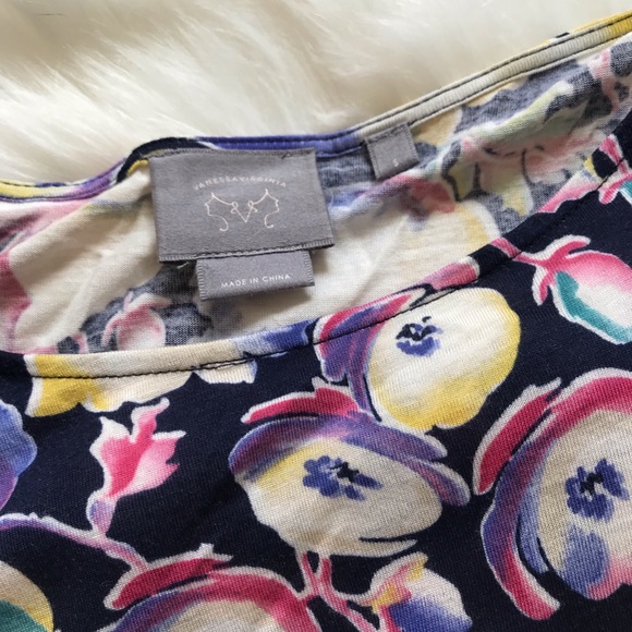 NBW Anthropologie Vanessa and Virginia floral top - Picture 7 of 8